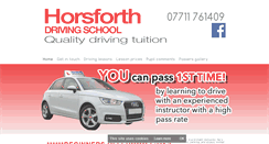 Desktop Screenshot of horsforth-driving-school.co.uk
