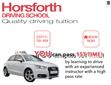 Tablet Screenshot of horsforth-driving-school.co.uk